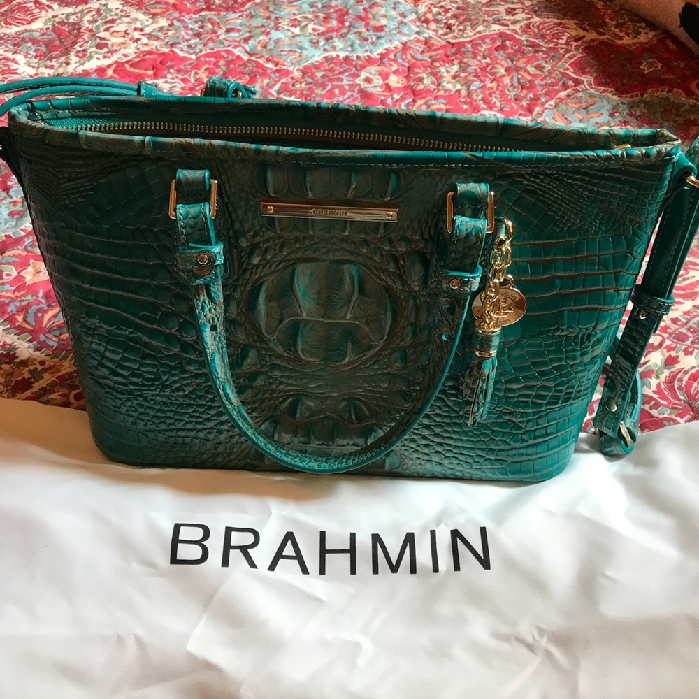 Brahim turquoise purse